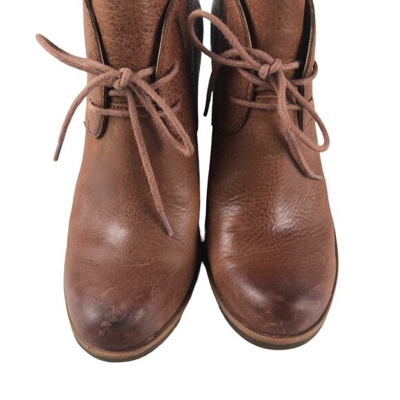 Kork Ease Roana brown distressed booties 6.5 - Picture 5 of 9